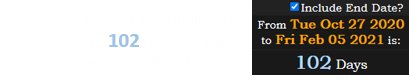 Bauer’s deal was finalized a span of 102 days after the Dodgers won the World Series: