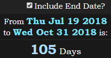 105 Days