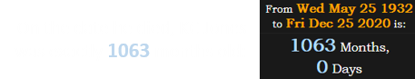 On the date he died, KC Jones was exactly 1063 months old: