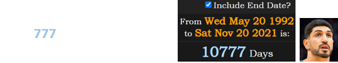 Enes Kanter was a span of 10,777 days old on the date of his Wall Street Journal article: