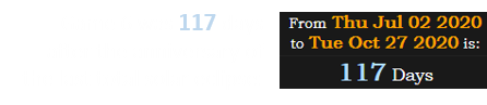 Game 6 was 117 days after the anniversary of the last total solar eclipse: