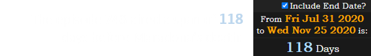 The episode 743 aired a span of 118 days before Maradona’s death: