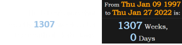 Herb Davis was shot exactly 1307 weeks after the death of Herb Davis: