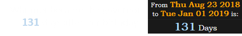 Whitmer became the governor 131 days after her birthday: