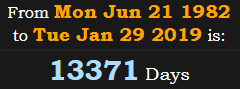 13371 Days