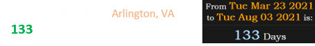 Today’s shooting in Arlington, VA fell 133 days after Steve Adler’s birthday: