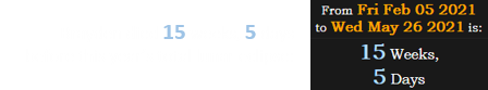 Brayden died 15 weeks, 5 days before this year’s total lunar eclipse: