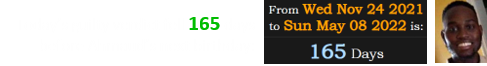 Today’s guilty verdict fell 165 days before Ahmaud’s next birthday: