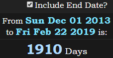 1910 Days