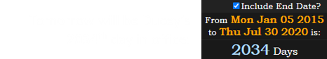 Tomorrow will be Ducey’s 2034th day in office: