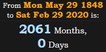 2061 Months, 0 Days