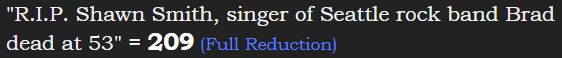 "R.I.P. Shawn Smith, singer of Seattle rock band Brad dead at 53" = 209 (Full Reduction)