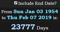 23777 Days