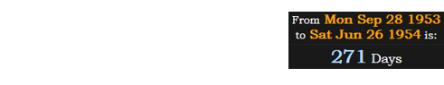 President Zeman's birthday falls 271 days before Baltimore Mayor Jack Young's: