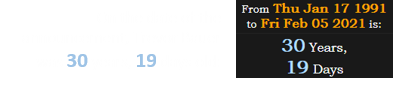 On the date of the announcement, Trevor Bauer was 30 years, 19 days old: