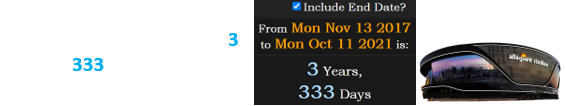His resignation fell a span of 3 years, 333 days after Allegiant Stadium’s groundbreaking:
