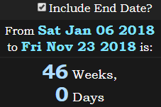 46 Weeks, 0 Days
