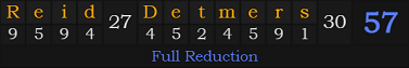"Reid Detmers" = 57 (Full Reduction)