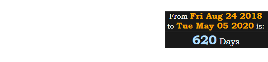 Notice the 62 in Reverse. William Daniels released his debut EP Fucc the Doubters exactly 620 days before his death: