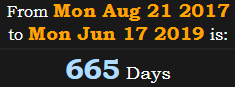 665 Days