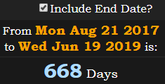 668 Days