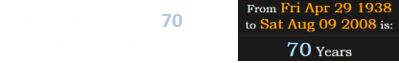 Bernie Madoff was 70 years old when Bernie Mac died: