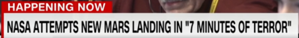 NASA Attempts new Mars landing in "7 Minutes of Terror"