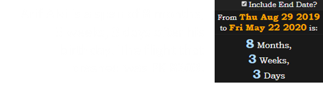 Arif Alvi is a span of 8 months, 3 weeks, 3 days after his birthday. The flight that crashed was PK 8303.