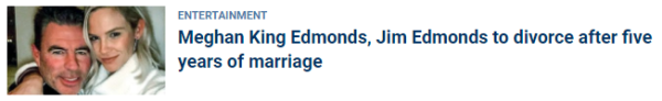 Meghan King Edmonds, Jim Edmonds to divorce after five years of marriage