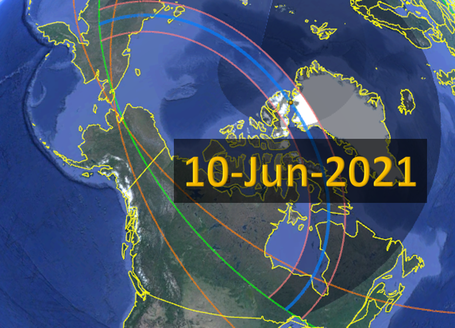 Today is a span of 4 months, 4 days after this year’s Annular Eclipse: