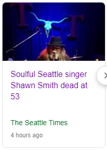Soulful Seattle Singer Shawn Smith Dead at 53