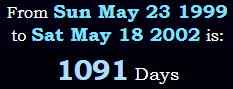 1091 Days