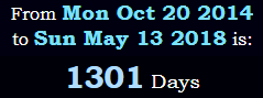 1301 Days