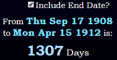 1307 Days