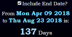 137 Days