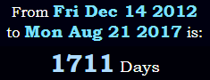 1711 Days