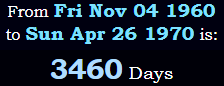 3460 Days