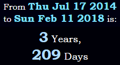3 years, 209 days