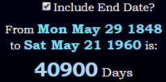 40900 Days