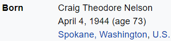 April 4th, '44 in Spokane, Washington