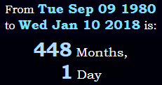 448 months, 1 day