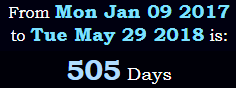 505 Days