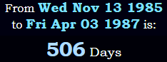 506 Days