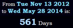 561 Days