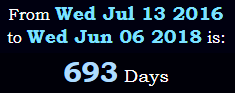 693 Days 