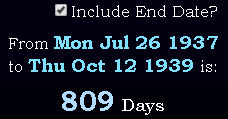 809 Days