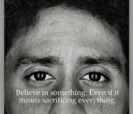 Believe in something. Even if it means sacrificing everything.