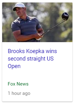 Brooks Koepka wins second straight US Open