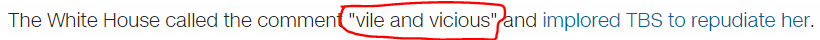 "Vile and vicious" = 213 (Reverse Ordinal)