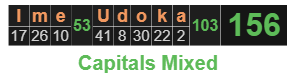 Ime Udoka = 156 Capitals Mixed